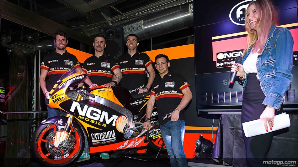 Presentato a Milano il Team NGM Moto2